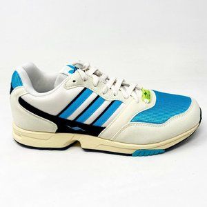 Adidas Originals ZX 1000 C Retro Cream Black Blue Mens Casual Sneakers FW1485
